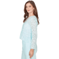 Petite Ruby Rd. Renaissance Romance Floral Eyelet Cardigan - image 3