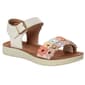 Big Kids White Mountain Kids Teddi Sandals - image 1