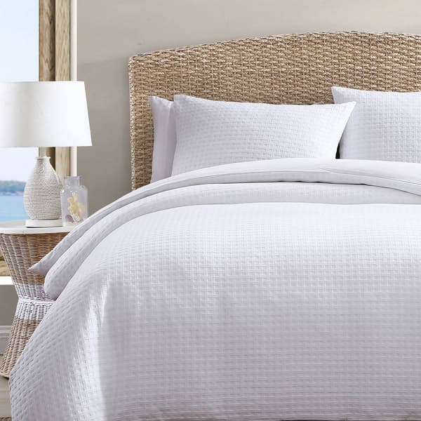 Tommy Bahama Basketweave Cotton Duvet Set