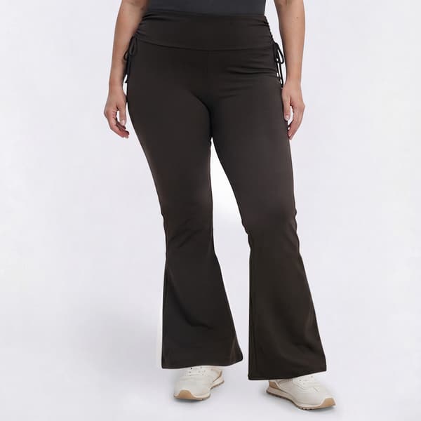 Juniors Plus Eye Candy Flare Leggings - image 
