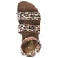 Womens White Mountain Harlequin Footbed Sandals - Leopard - image 4