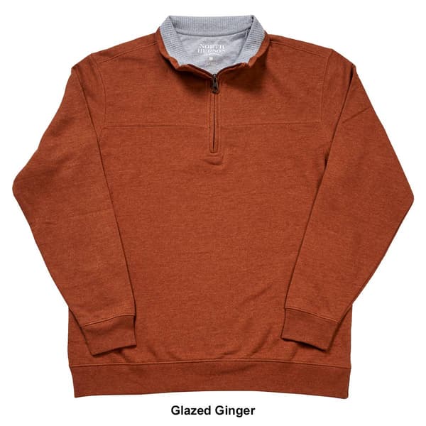 Mens North Hudson 1/4 Zip Sweater