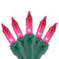 Northlight Seasonal 21.5ft. Pink Mini Christmas Light Set - image 1