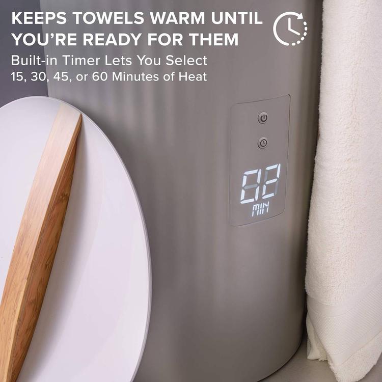 LiveFine Large Bucket Style Electric Towel Warmer