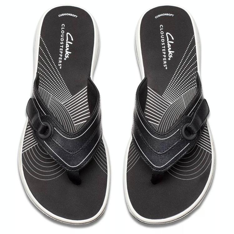 Womens Clarks® Cloudsteppers™ Breeze Reyna Flip Flops