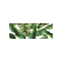 J&V Textiles Cloud Comfort Green Leaves Anti-Fatigue Kitchen Mat