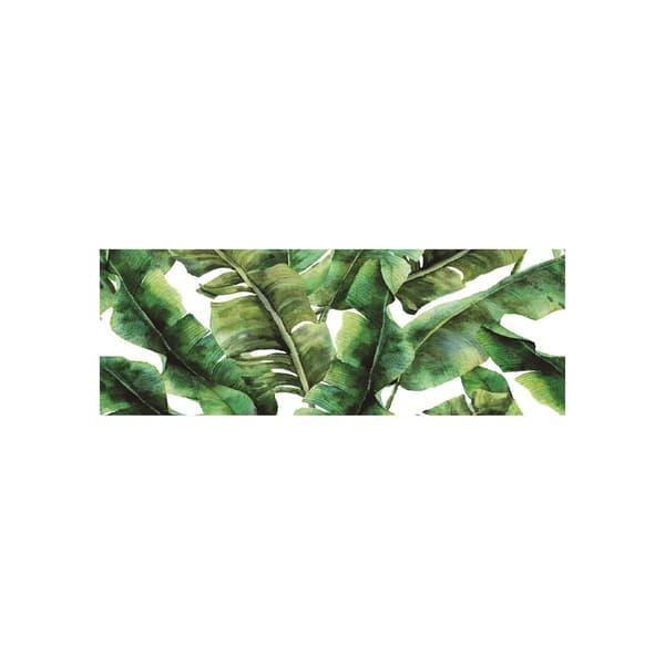 J&V Textiles Cloud Comfort Green Leaves Anti-Fatigue Kitchen Mat - image 