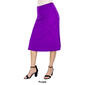 Womens 24/7 Comfort Apparel A-Line Knee Length Skirt - image 6