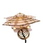 Kurt Adler 10-Light Capiz Angel Treetop w/ Scroll Design & Pearls - image 7
