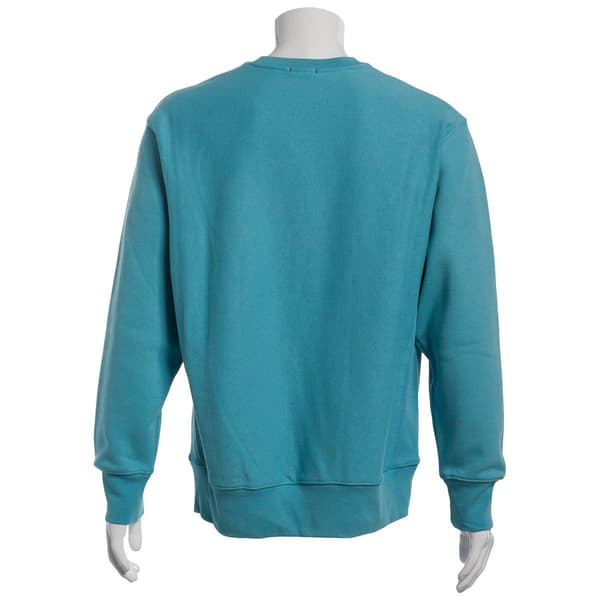Mens Champion® Fleece Crew Neck Sweatshirt with Small C Logo