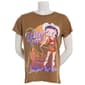 Juniors Freeze Betty Boop Western Girlfriend Tee - image 2