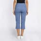Petite Napa Valley 21in. Solid Lace Hem Capris - image 3