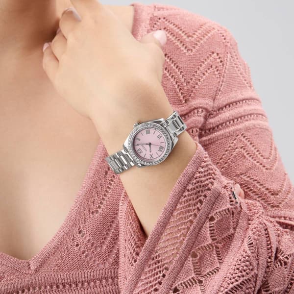 Womens Guess Watches&#174; Gold Tone Analog Watch - GW0841L4