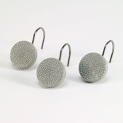 Avanti Dotted Circles Shower Curtain Hooks
