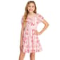 Girls (7-16) As U Wish Floral w/ Bow Puff Sleeve Dress - image 1