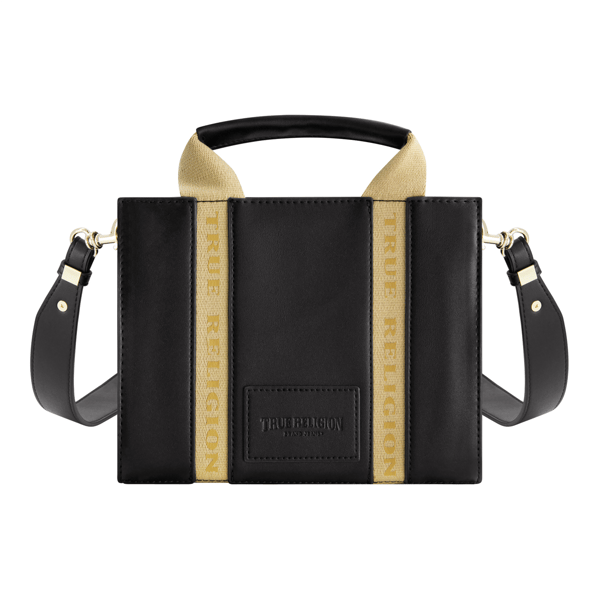 True Religion Licensed Faux Leather Mini Tote Bag - image 