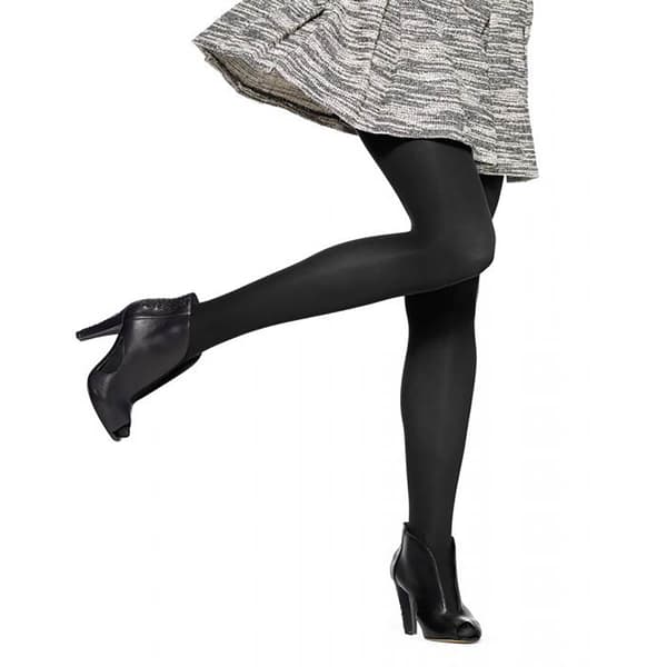 Womens HUE&#40;R&#41; Opaque Sheer to Waist Tights