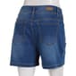 Womens Bleu Denim Denim Cargo Pocket Shorts - image 3