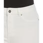 Womens Rafaella&#174; Raw Edge Cuffed Denim Shorts - White - image 3
