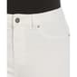 Womens Rafaella&#174; Raw Edge Cuffed Denim Shorts - White - image 3