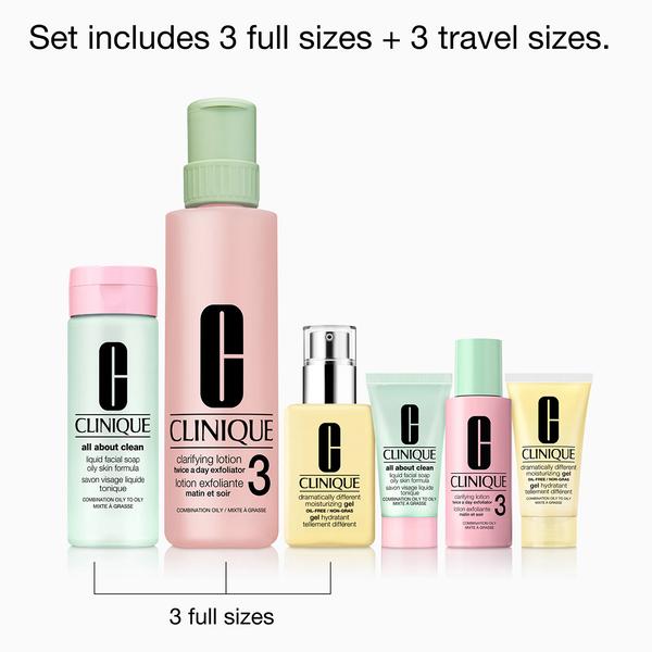 Clinique Great Skin Everywhere: Combination Oily Skin Gift Set