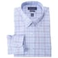Mens Architect(R) High Performance Plaid Dress Shirt - Blue/Plum - image 1
