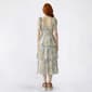 Juniors No Comment Mix Floral Tiered Maxi Dress w/ Bust Cups - image 3