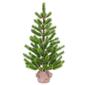Puleo International 3ft. Artificial Christmas Tree in Burlap Sac - image 1