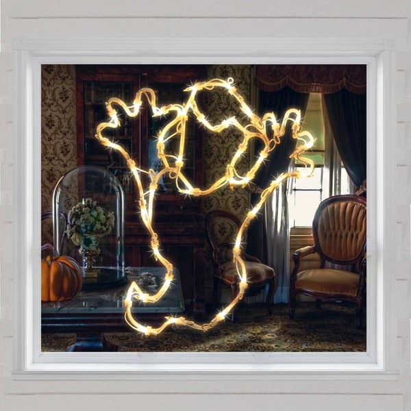 Northlight Seasonal 15in. Ghost Halloween Window Silhouette Décor