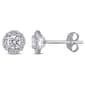 Diamond Classics(tm) 3/4ctw. Diamond 14kt. White Gold Earrings - image 1