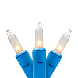 Northlight 60ft. Blue Wire Mini Christmas Commercial Light Set