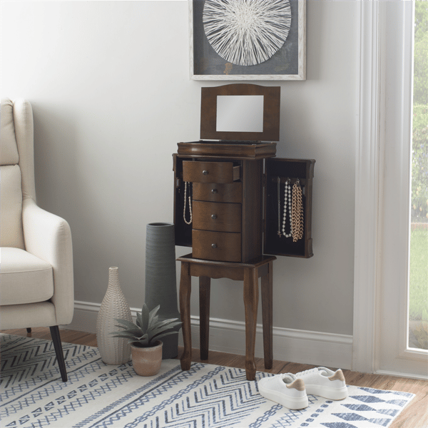 Linon Home Decor Jameson Jewelry Armoire