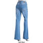 Womens Bleu Denim 5 Pocket 2 Button Bootcut Jeans - image 2