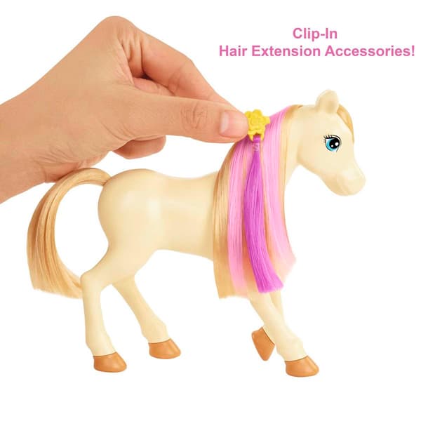 Barbie® Groom &#39;N Care Doll &amp; Horse Playset