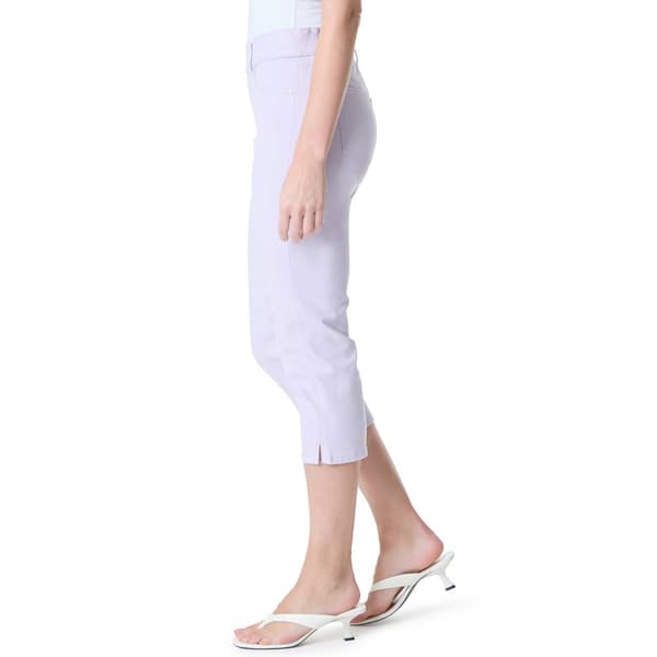 Womens Gloria Vanderbilt Shape Effect Pull On Solid Capris
