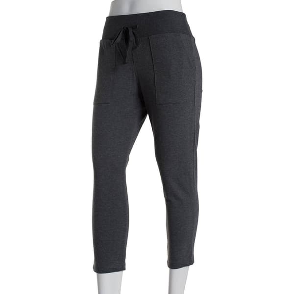 Womens The Sweatshirt Project 23in. Capri Jogger Pants w/Pocket - image 