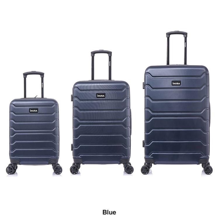 InUSA Trend Lightweight Hardside Spinner 3pc. Luggage Set