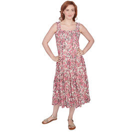 Petite Skye''s The Limit Garden Party Print Sleeveless Dress