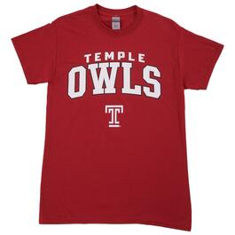 Mens Temple University Short Sleeve T-Shirt