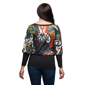 Womens 24/7 Comfort Apparel Paisley Multicolor Banded Top - image 3