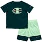 Boys &#40;4-7&#41; Champion&#40;R&#41; Brand Graphic Logo Tee & Mesh Shorts Set - image 1