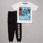 Boys &#40;4-7&#41; Marvel Avengers Hero Tee & Jogger Sweatpants Set - image 1