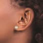 Pure Fire 14kt. Gold 1 1/2ctw 4-Prong Diamond Screw-Back Earrings - image 3