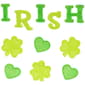 Northlight Seasonal St. Patrick''s Gel Window Clings - Set of 5 - image 3