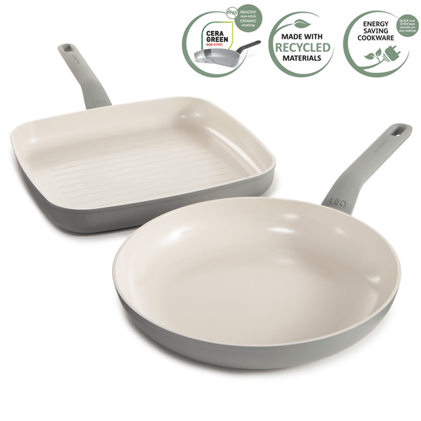 BergHOFF Balance 2pc. Nonstick Ceramic Specialty Cookware Set