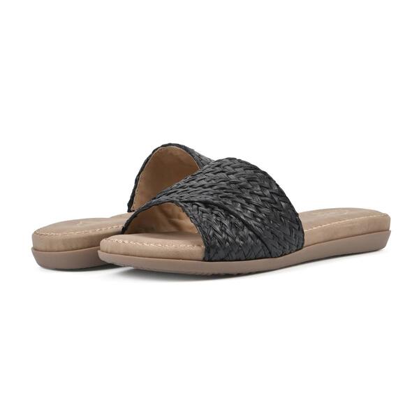 Womens Cliffs by White Mountain Flawless Slip-On Sandals