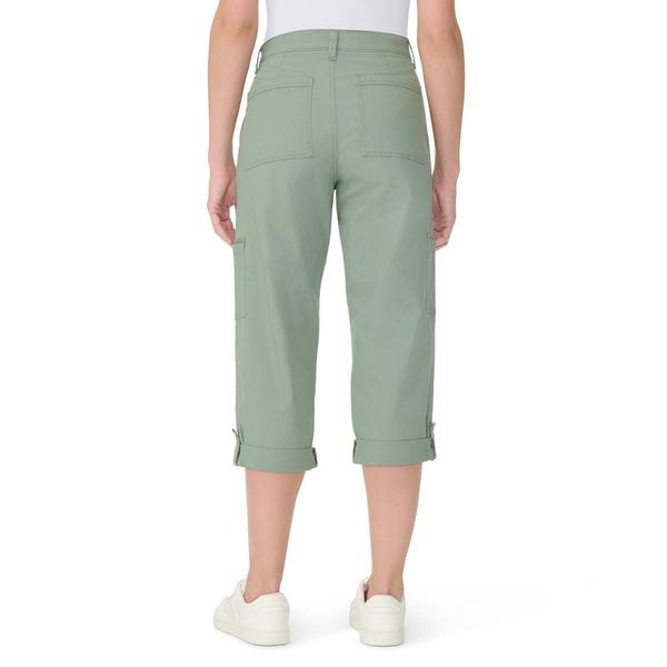 Womens Gloria Vanderbilt Solid Utility Cargo Capris