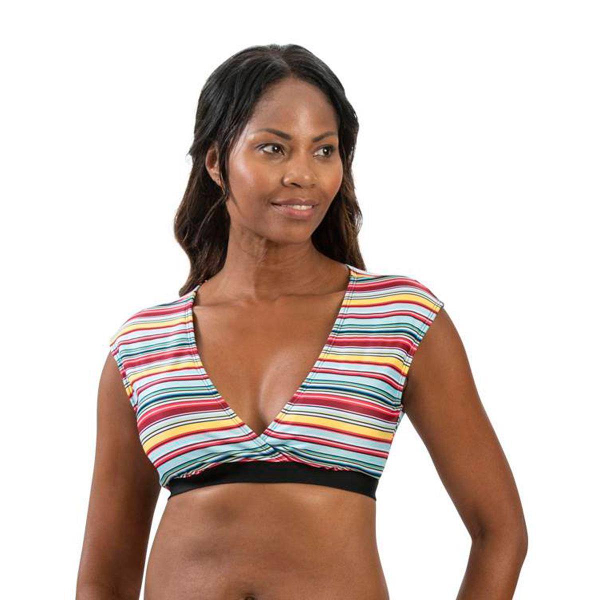 Womens Dolfin® Aquashape Sunset Surplice Front Bikini Swim...