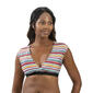 Womens Dolfin&#40;R&#41; Aquashape Sunset Surplice Front Bikini Swim Top - image 1