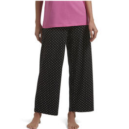 Womens HUE(R) Rio Polka Dot Printed Tie Waist Pajama Pants